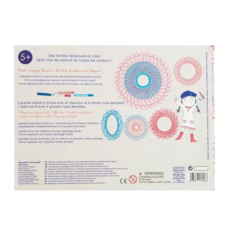 Magic Spirals Drawing Tool Recreational Activity