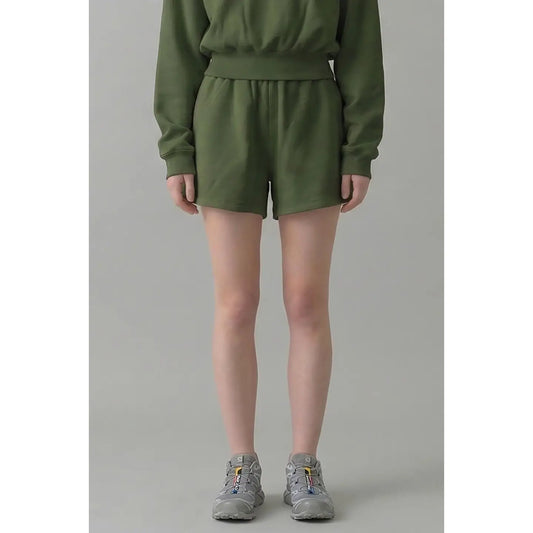Cotton Terry Standard Short - Olive Green