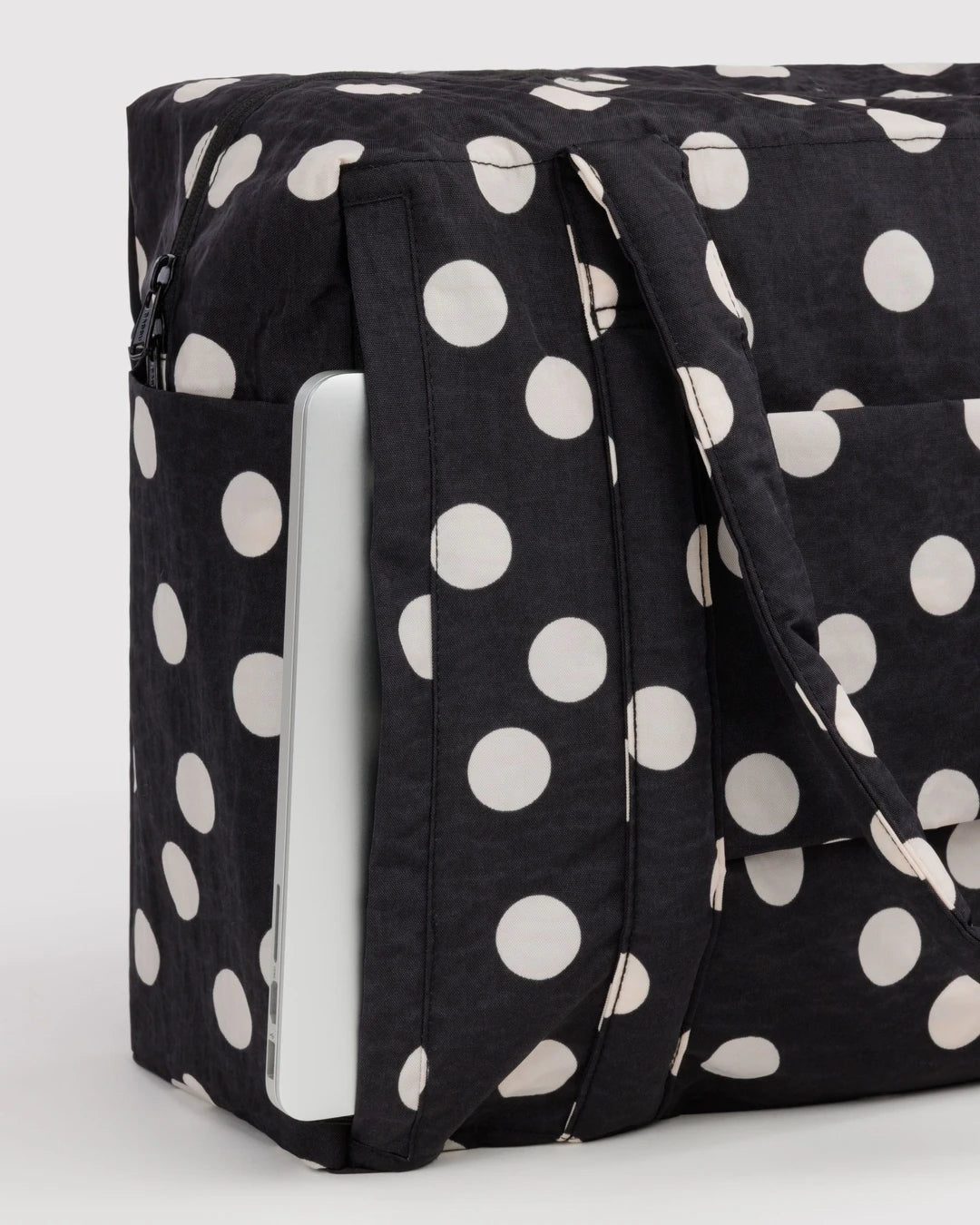 Black And Cream Polka Dot Cloud. Carry-On