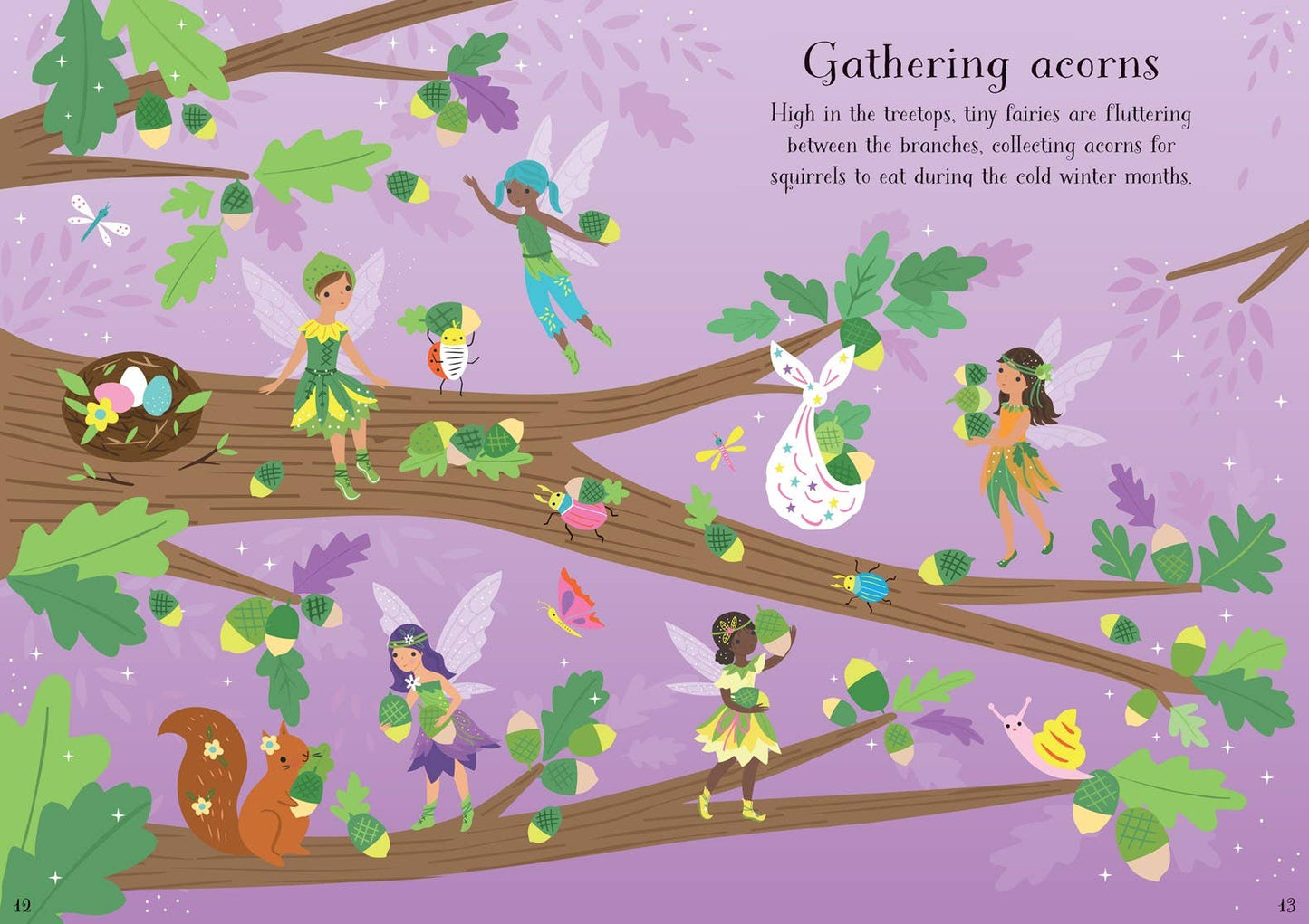 Little Sticker Dolly Dressing Woodland Fairies