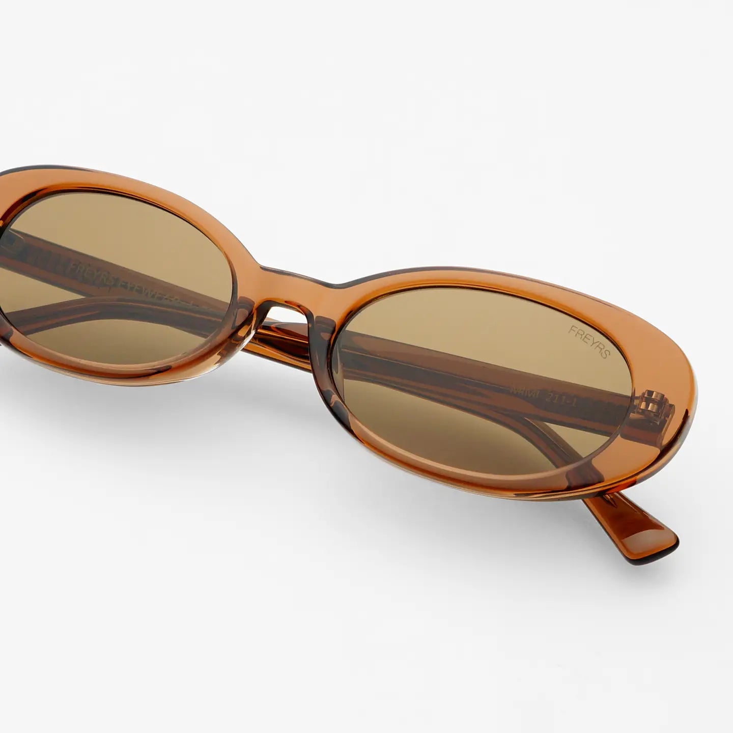 Mimi Acetate Oval Sunglasses