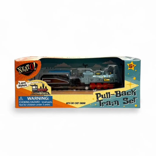 Pull-Back Train Set - Retro Classic, Vintage Toys