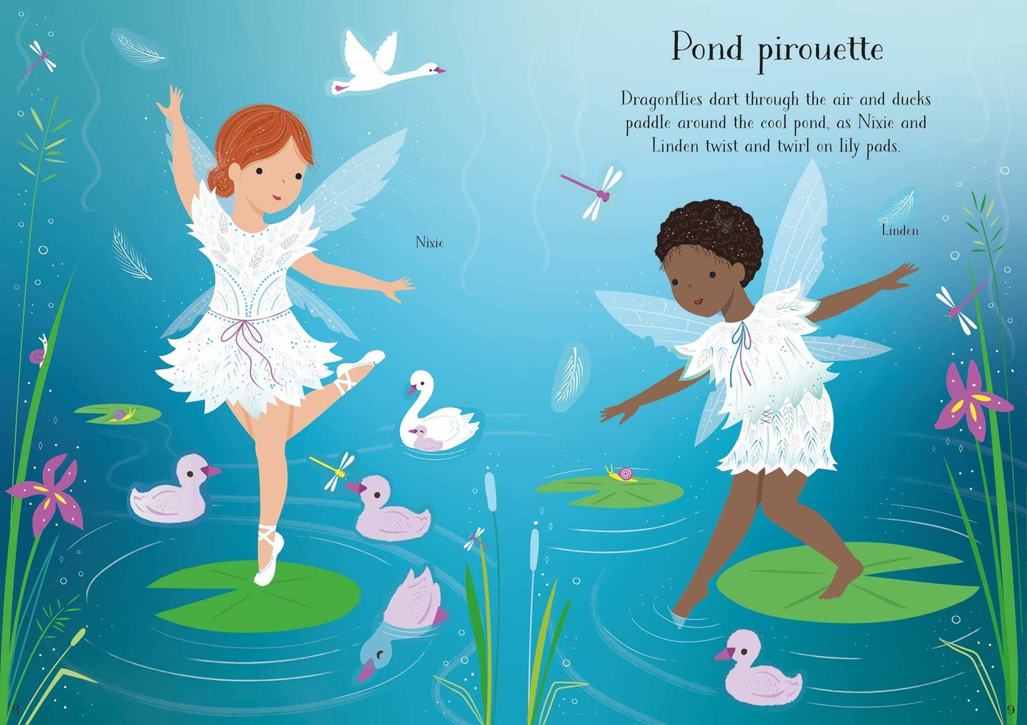Little Sticker Dolly Dressing Ballet Fairies