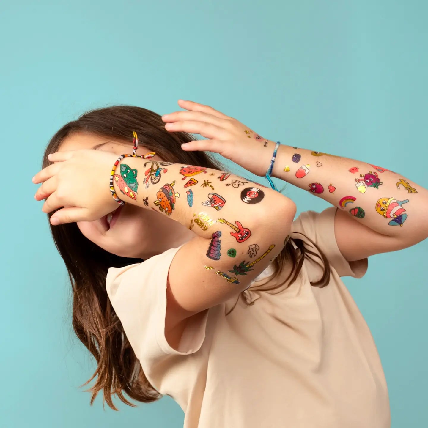 Kids' Temporary Dino Tattoos