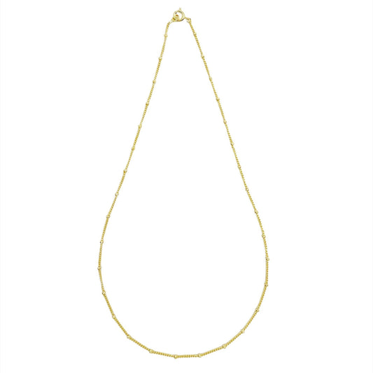 Gold FIll Satellite Necklace