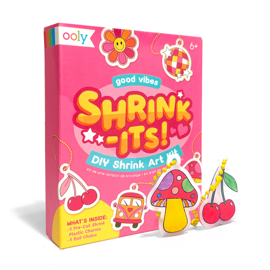 Mini Shrink-Its! DIY Shrink Art Kit - Good Vibes
