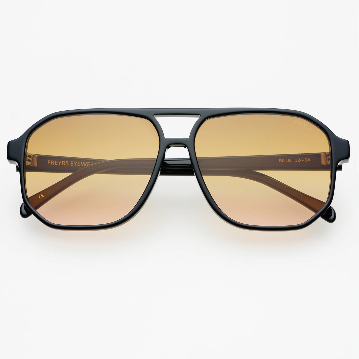Billie Sunglasses - Black/Brown