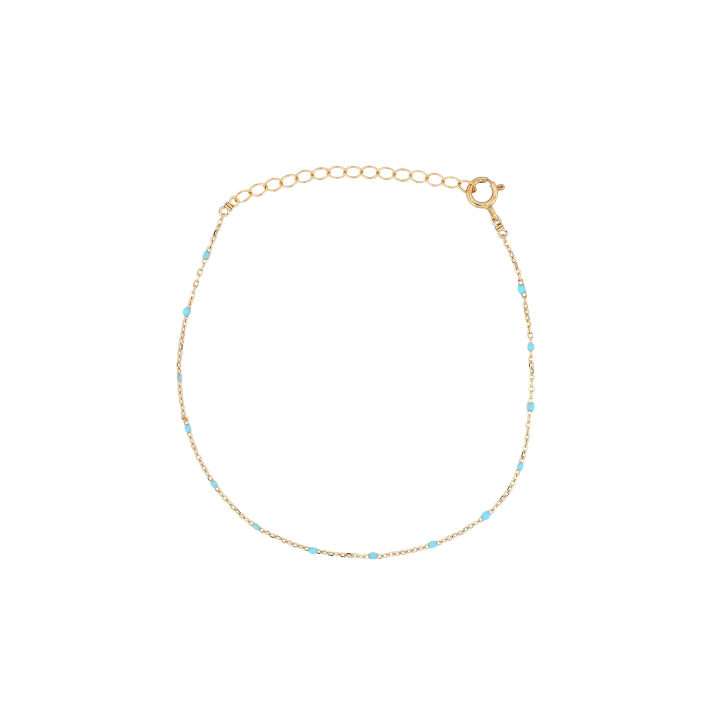Enamel & Gold Bracelet (Multiple Colors)