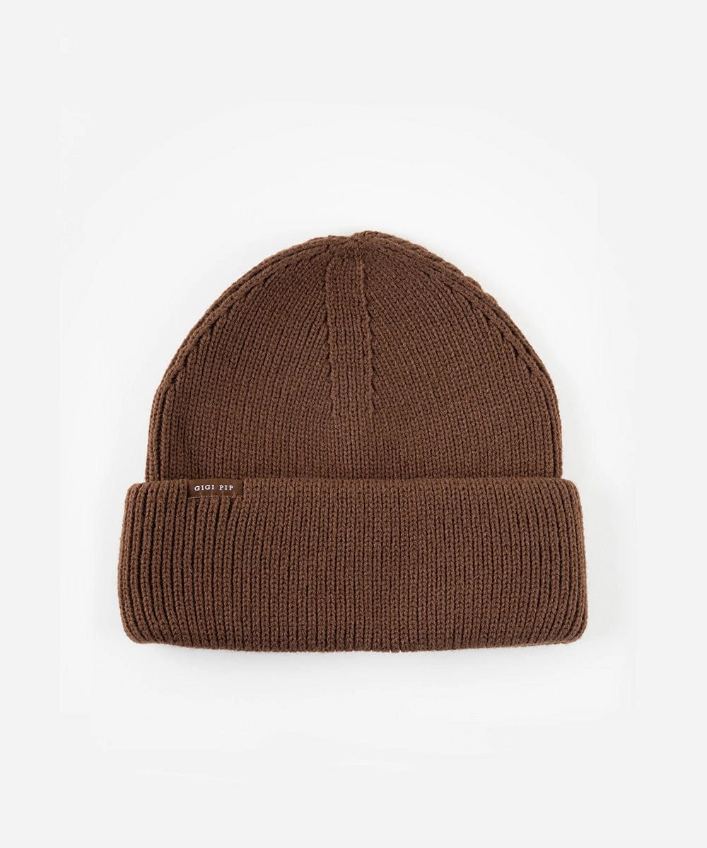 Lou Knit Beanie (Chocolate)