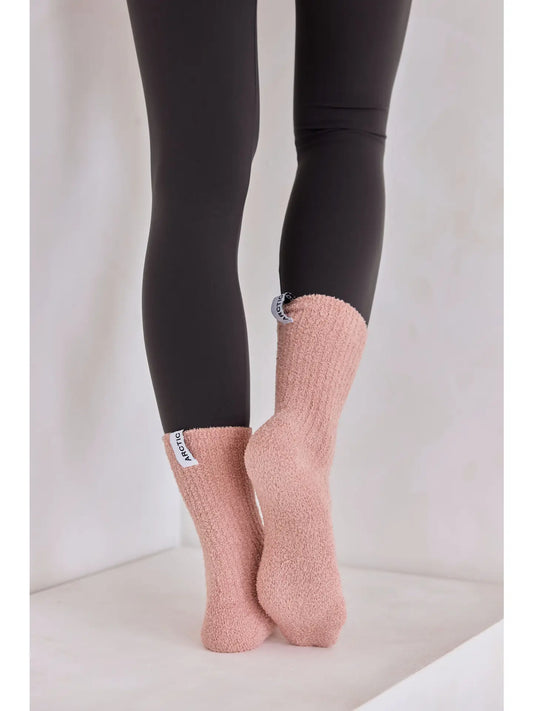 Cosy Socks - 100% Recycled - Muted Pink