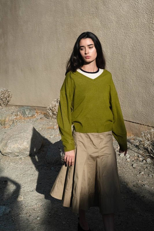 Chartreuse Naomi Sweater