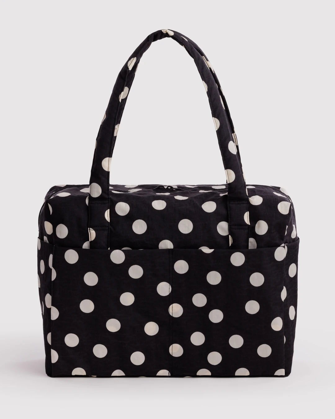 Black And Cream Polka Dot Cloud. Carry-On