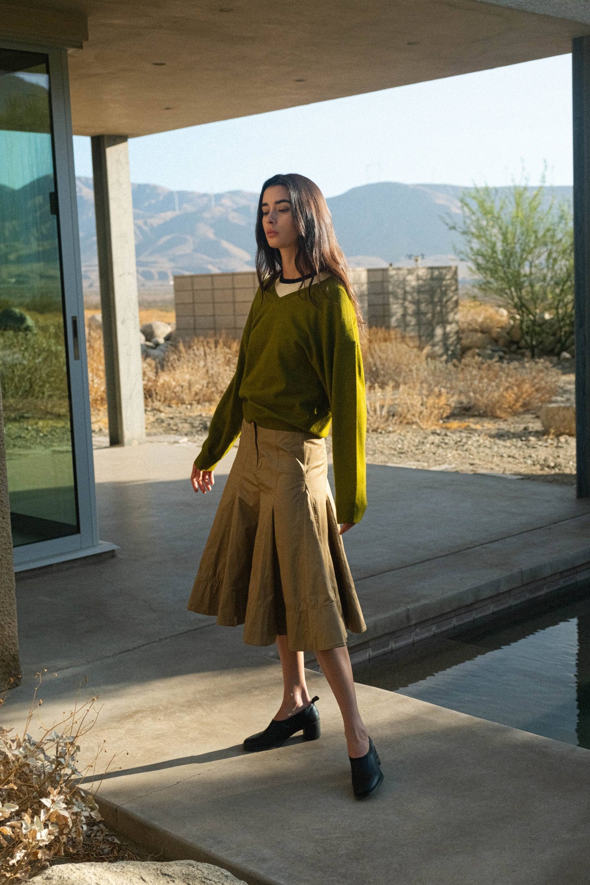 Chartreuse Naomi Sweater