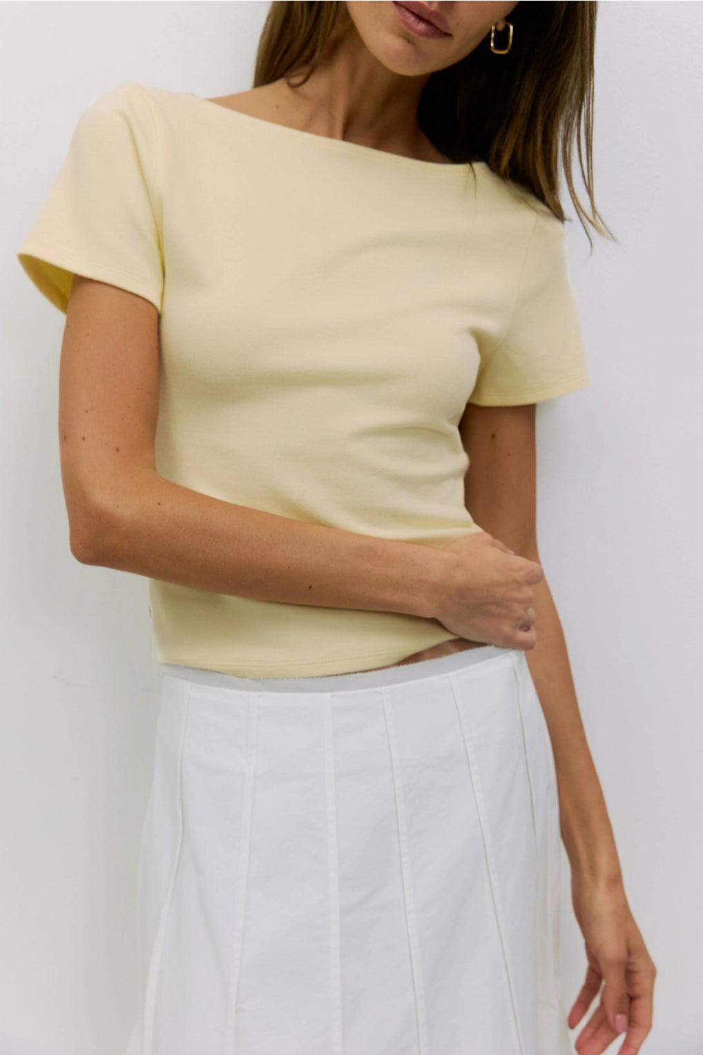 Butter Yellow Breanna Top