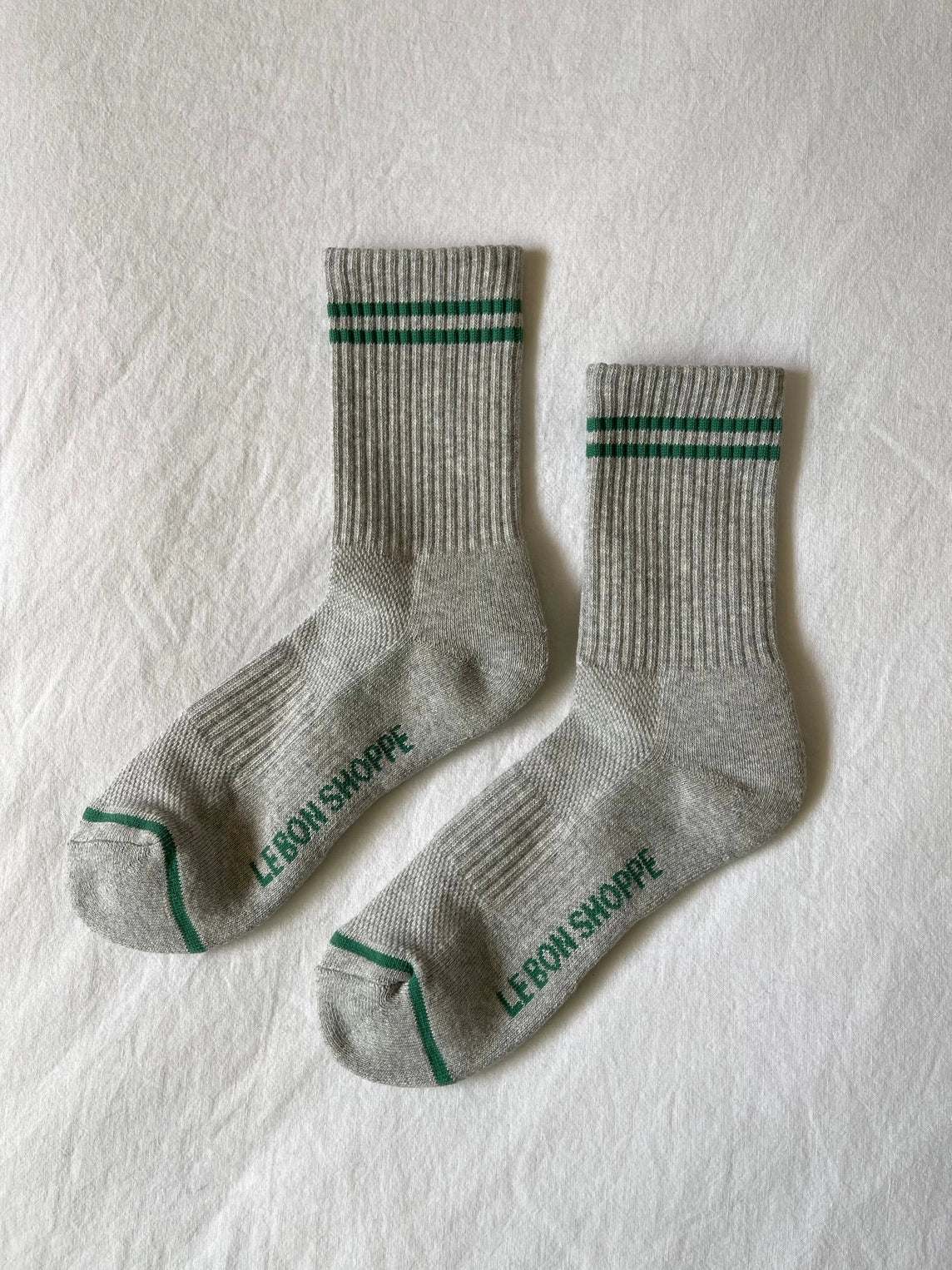 BOYFRIEND SOCKS - LT. GREY