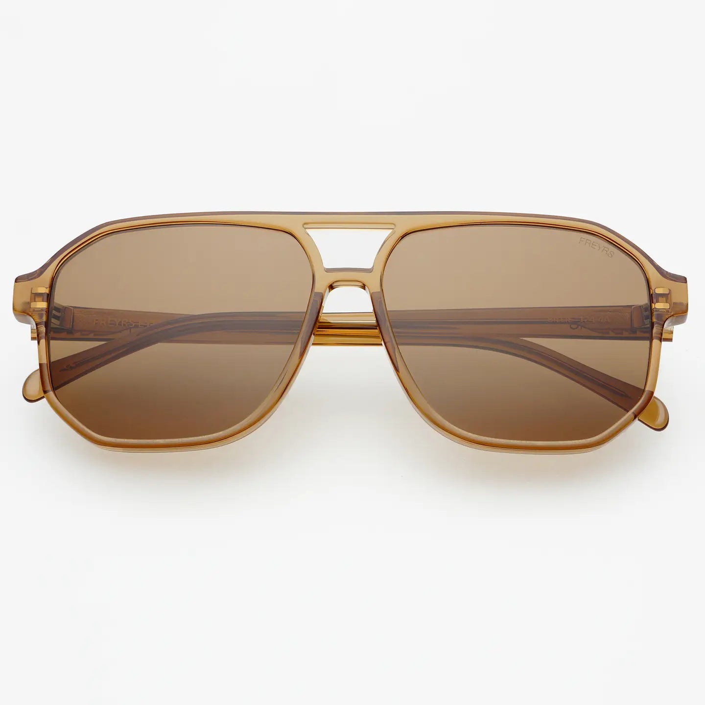 Billie Aviator Sunglasses (Brown)
