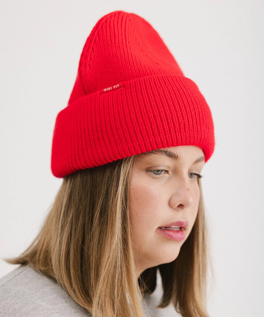 Lou Knit Beanie (Red)