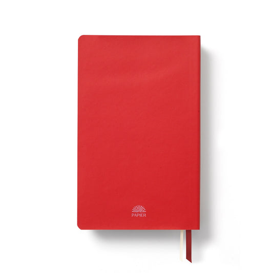 Lined Notebook, A5 Softcover, Pu Leather - Today's the Day