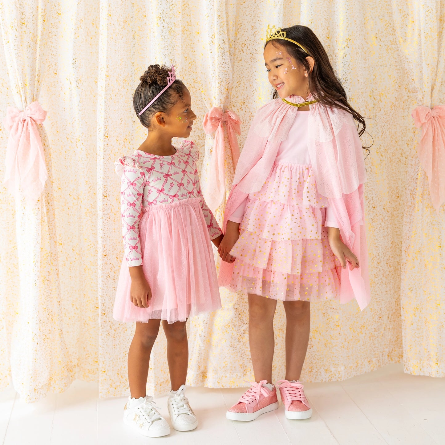 Pink Princess Tiered Cape