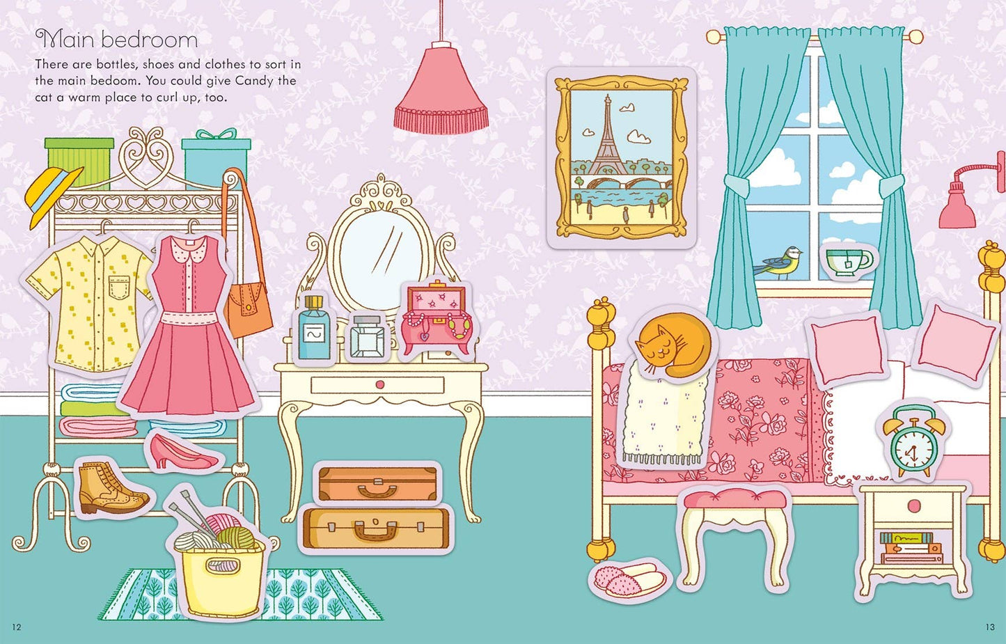 First Sticker Book Dollhouse