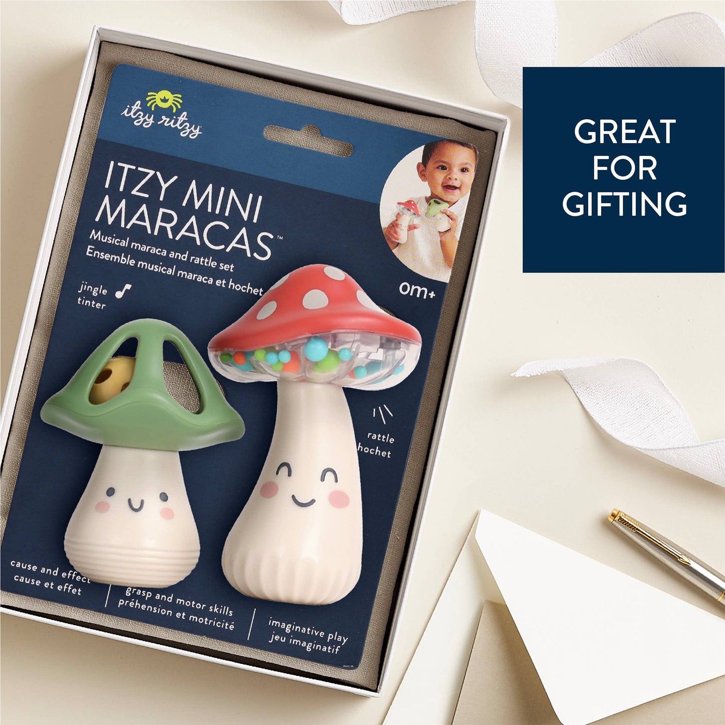 Mushroom Mini Maracas