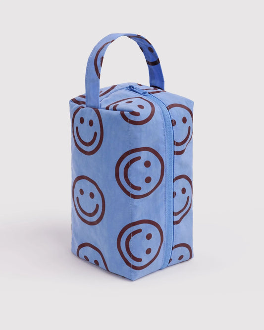 Misty Blue Happy Dopp Kit