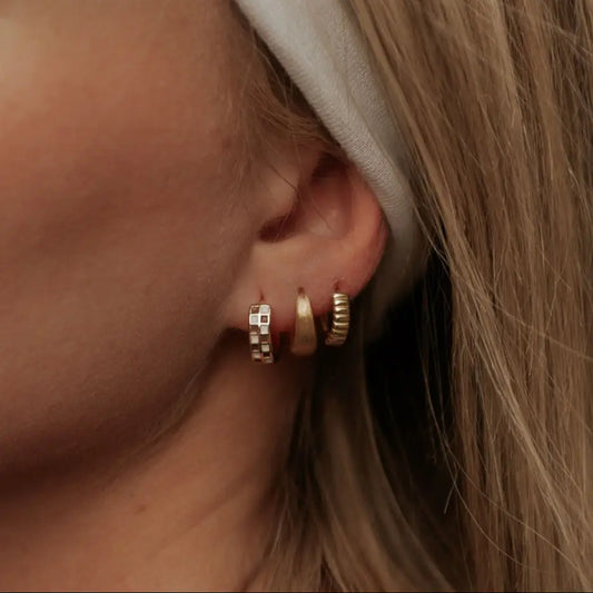 Rue Brushed Hoops