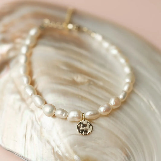 Golden Tide Freshwater Pearl Bracelet