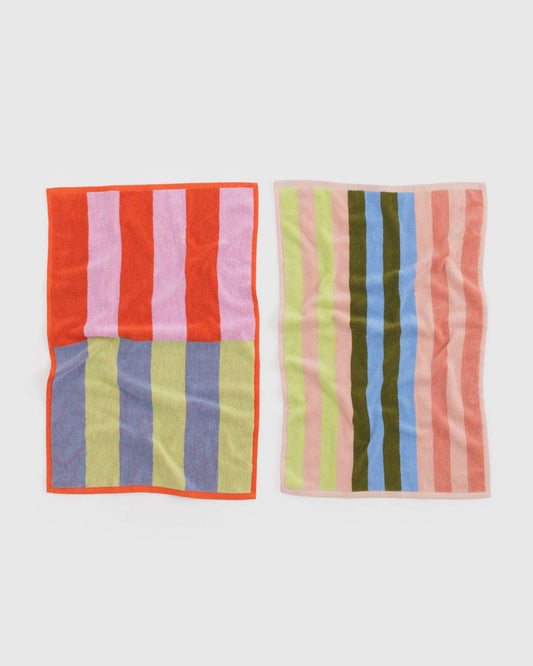 Hand Towel Set of 2 (Pool Stripe Mix)