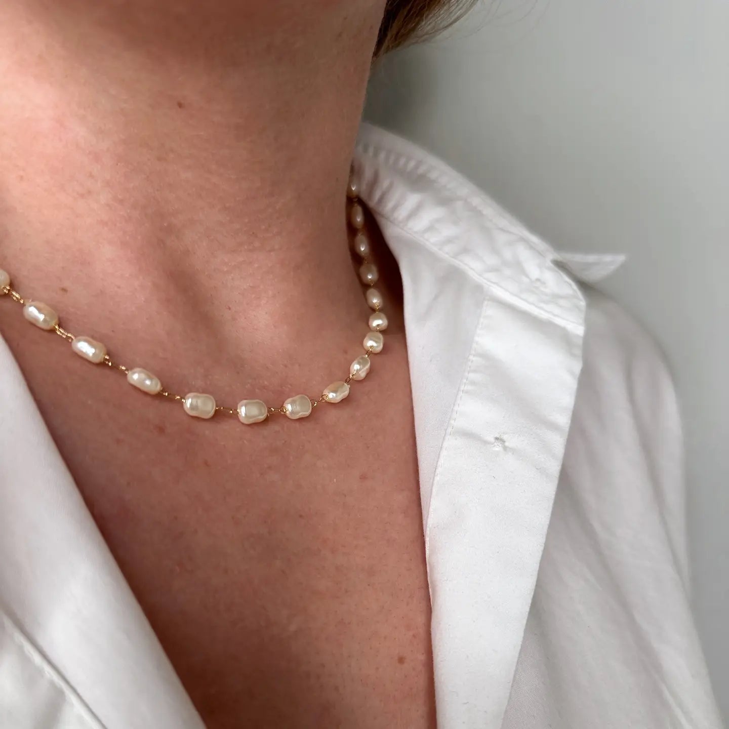 Lola Pearl Necklace