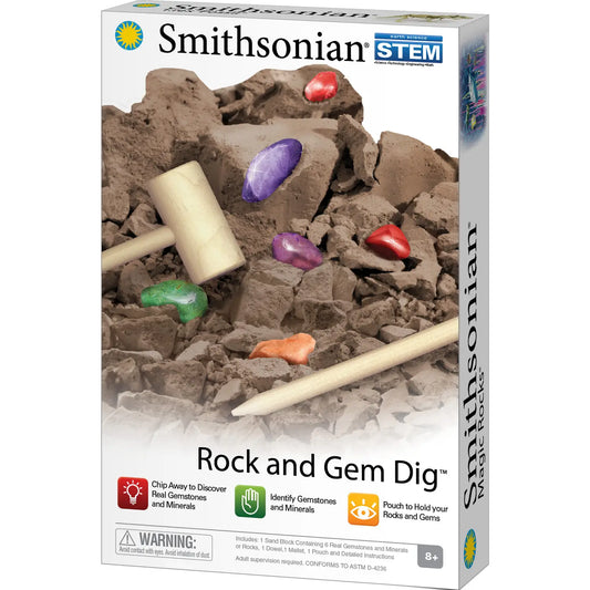 Smithsonian Rock and Gem Digger Set