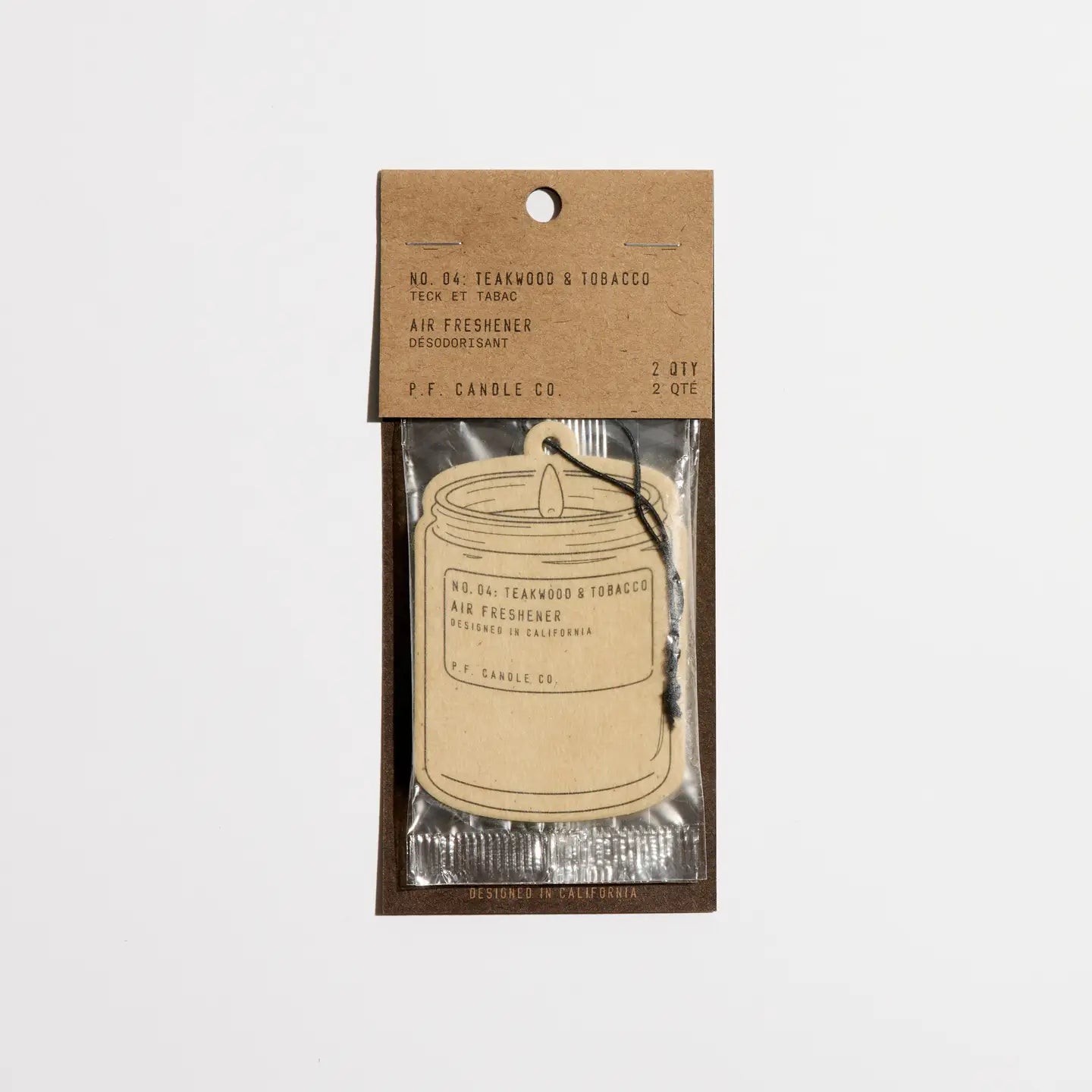 Teakwood & Tobacco– Air Freshener (Pack Of Two)