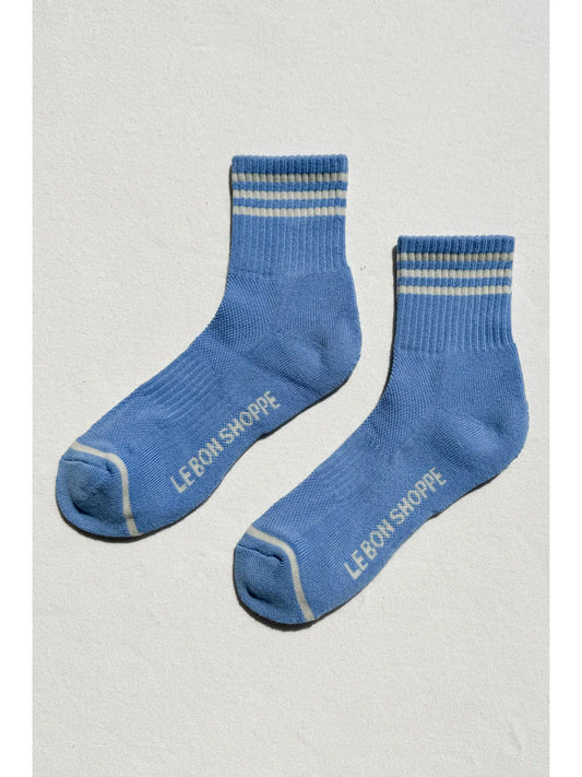 Girlfriend Socks  - Parisian Blue