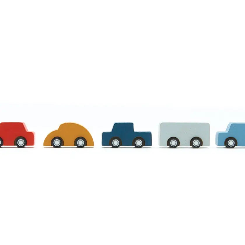 Mini Wooden Car Set