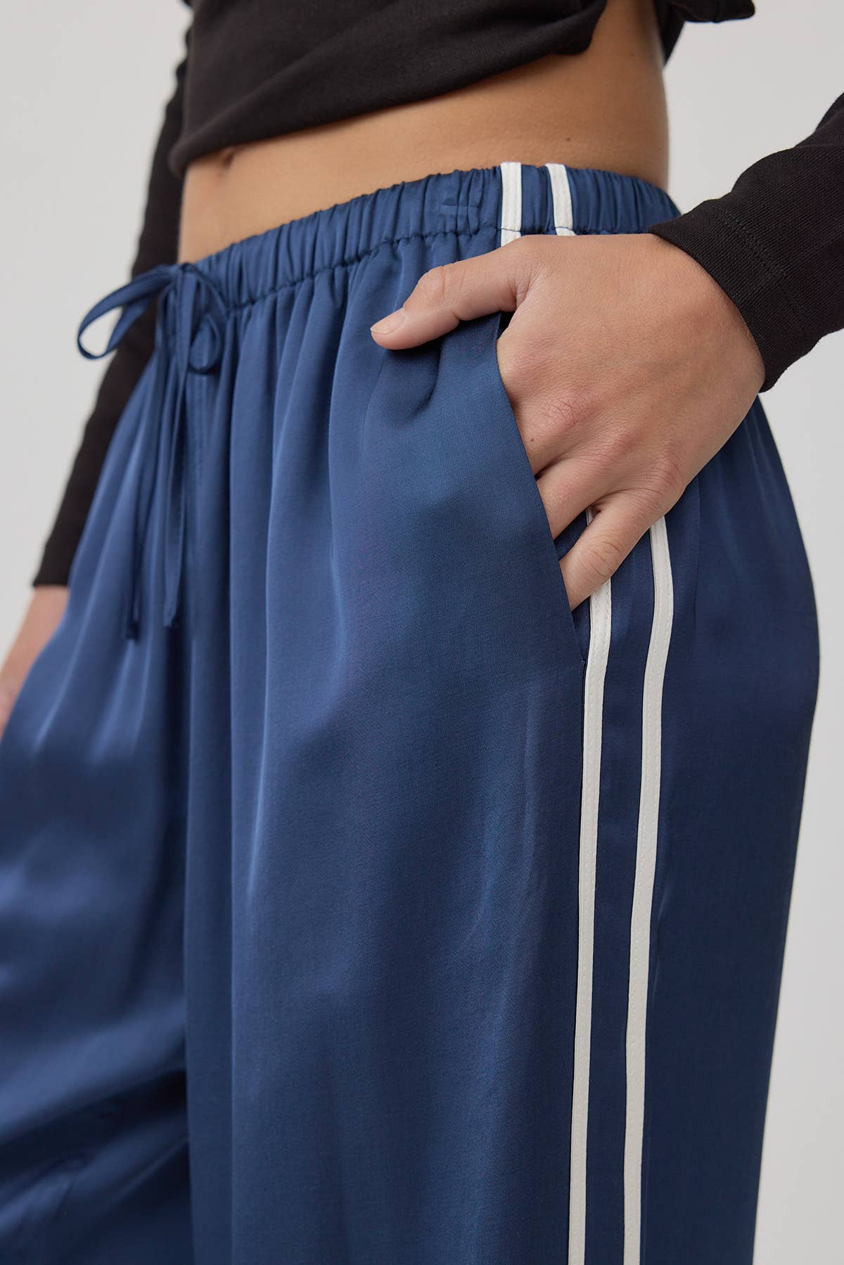 Navy Frankie Stripe Pant
