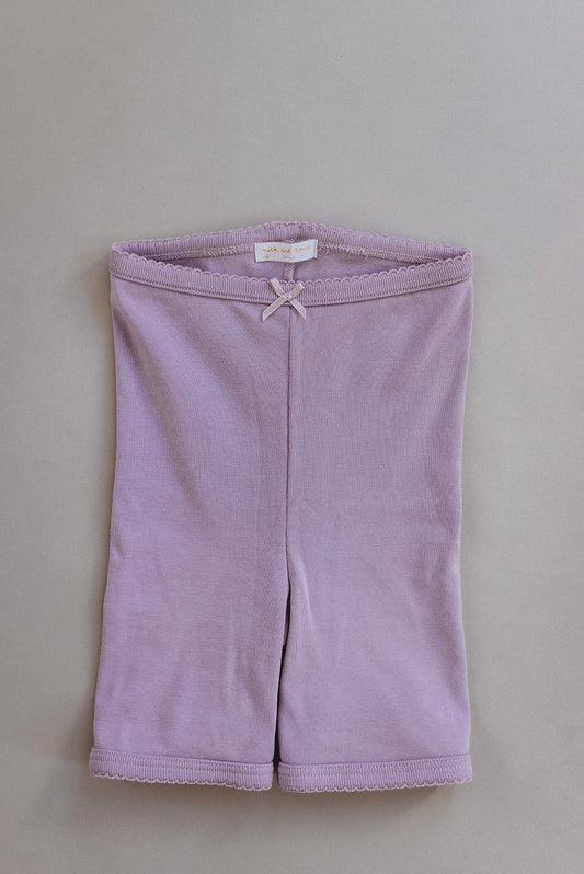 Long Biker Short | Lilac