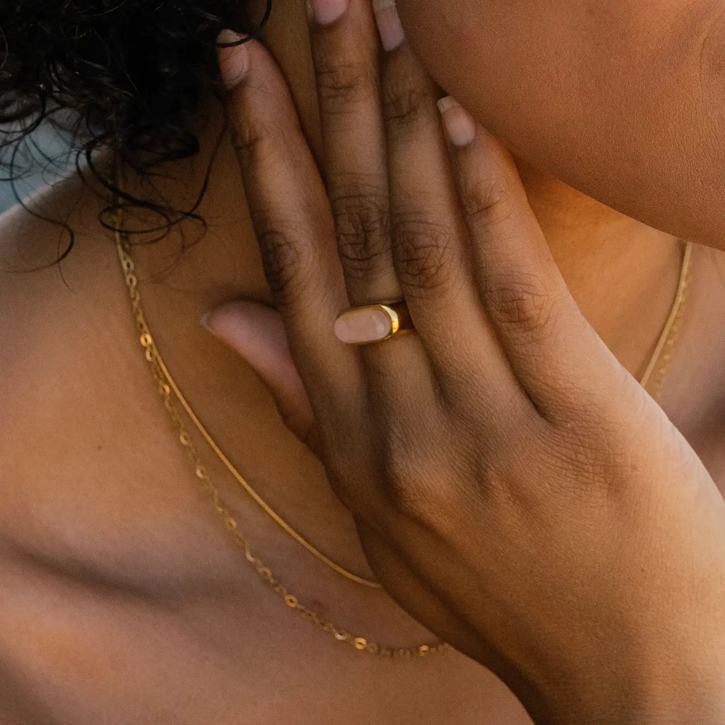 Amara Rose Quartz Ring