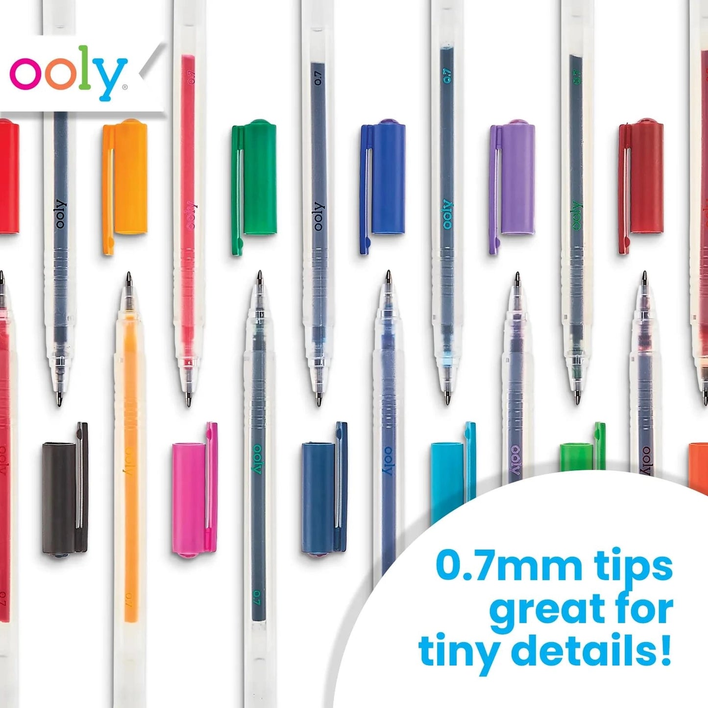 Color Luxe: Fine Tip Gel Pens (Set of 12)