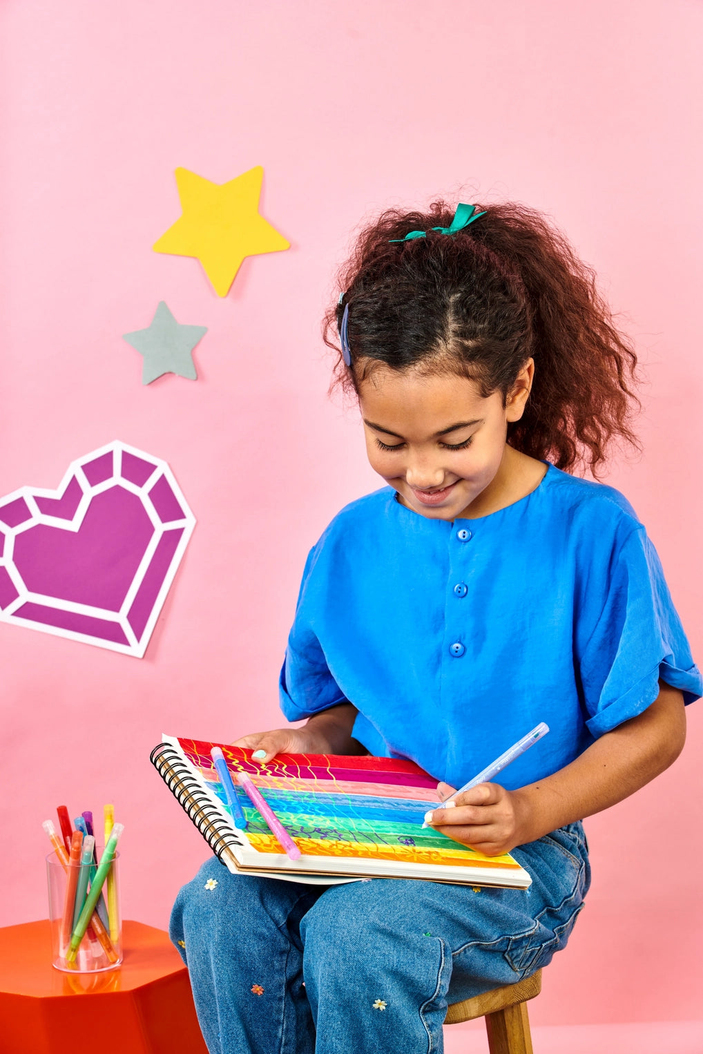 Switch-Eroo Sparkle Glittery Color Changing Markers - Set of 12