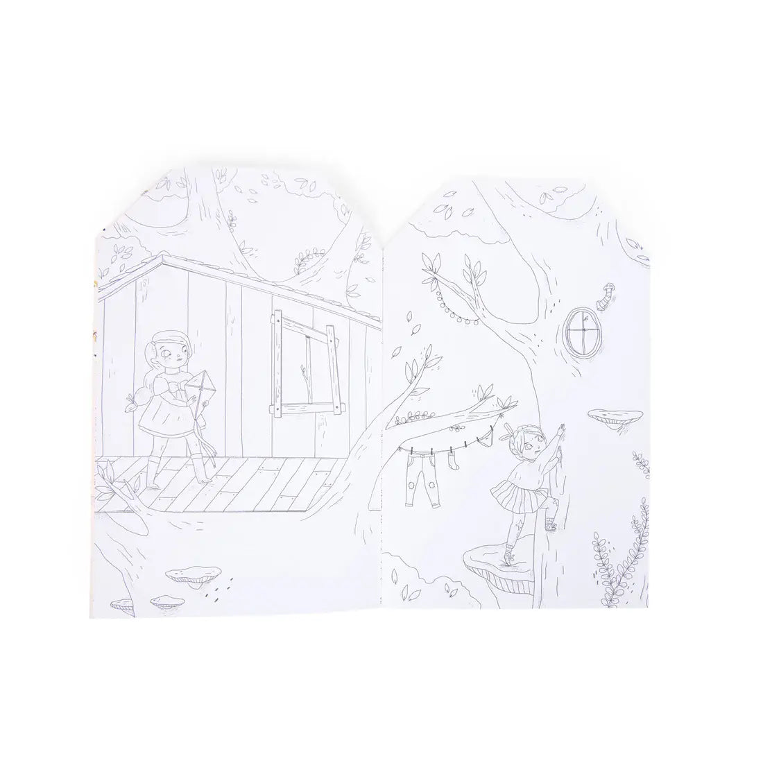 Coloring + Sticker Book