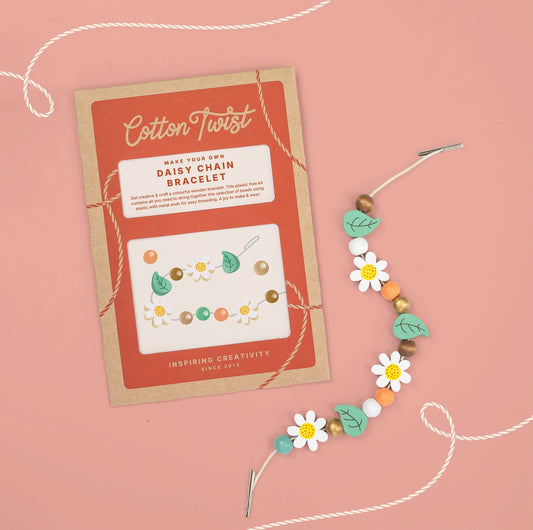 Make Your Own Daisy Chain Bracelet