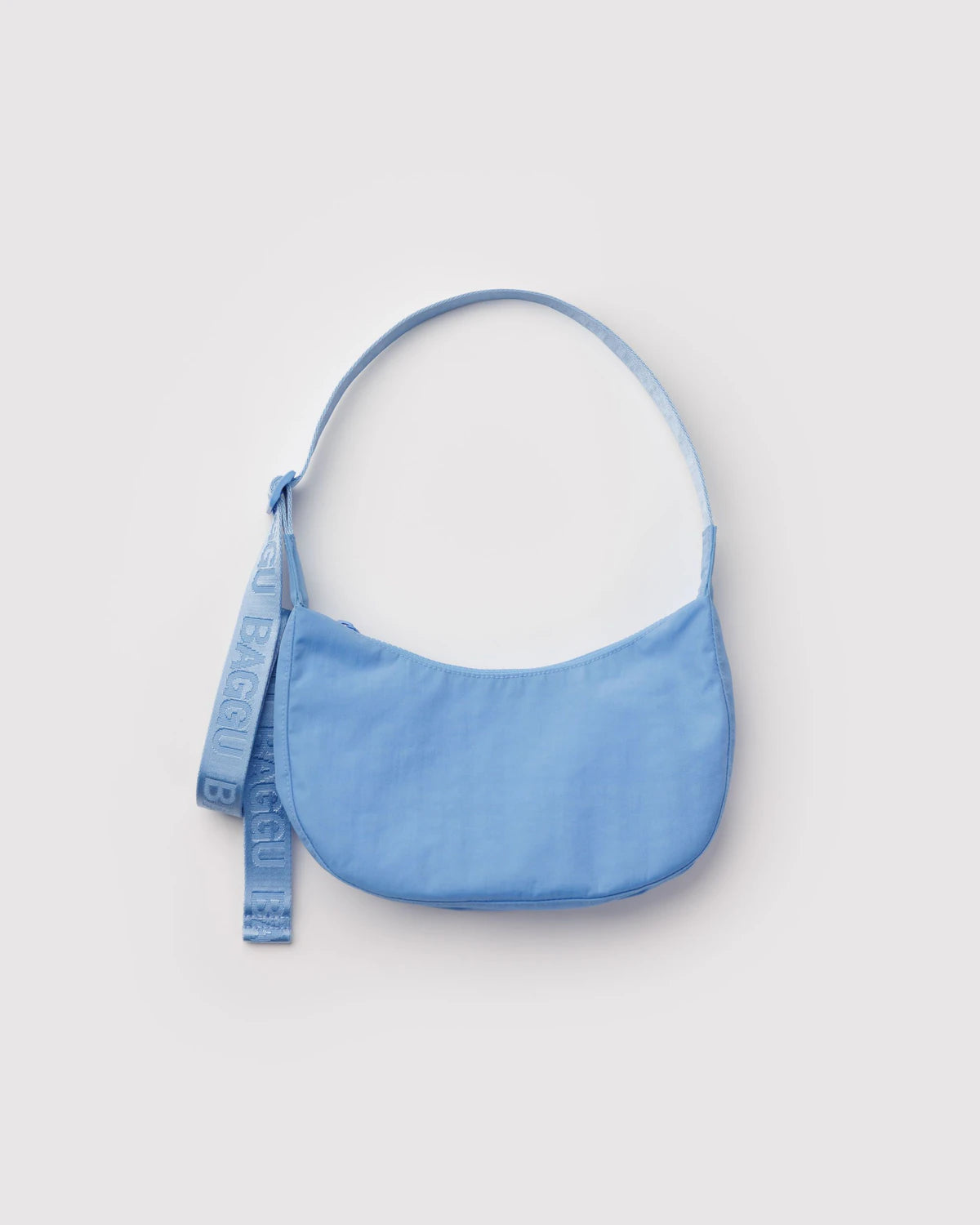 Small Nylon Crescent Bag - Piscine