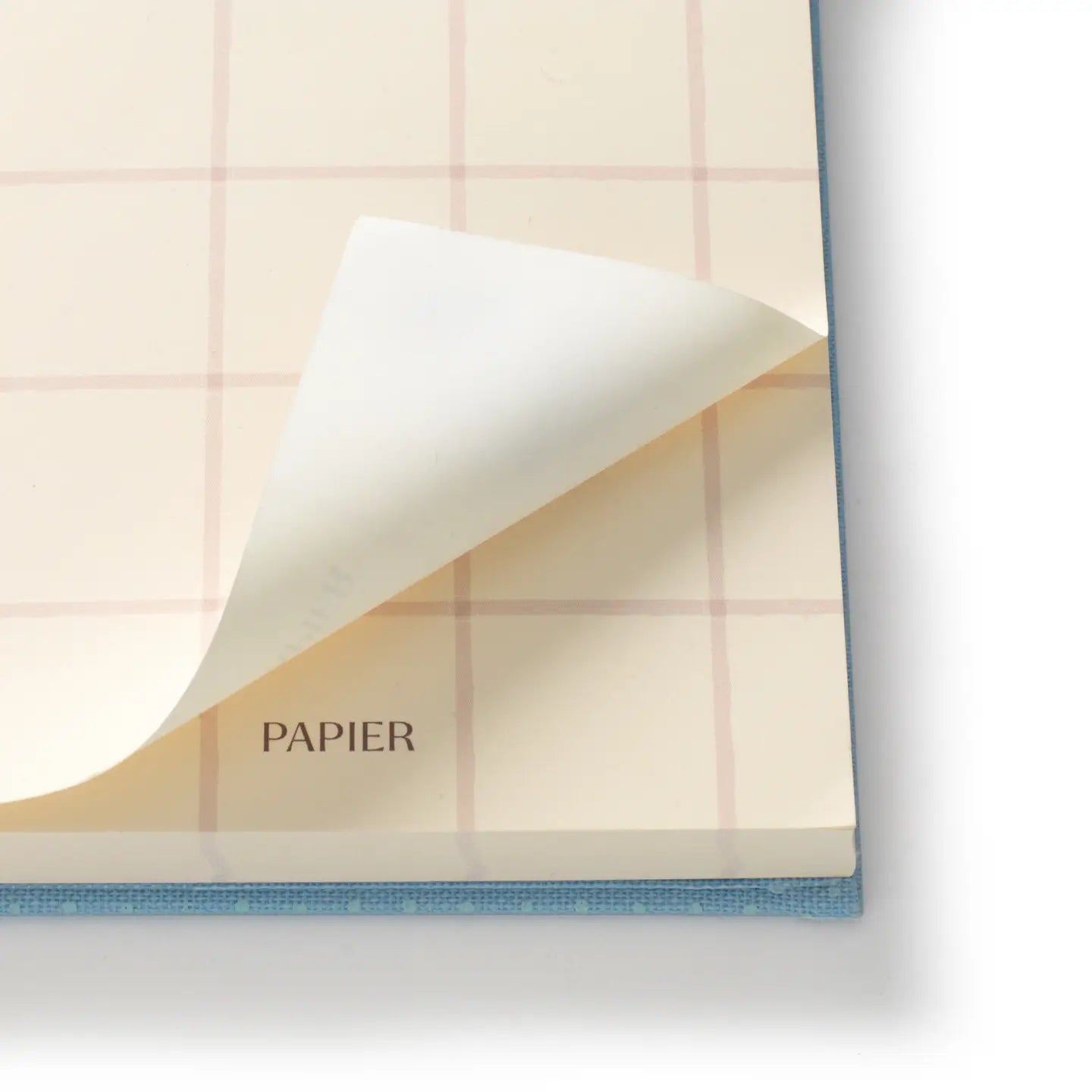 Fabric Hardcover Notepad - Dot & Check