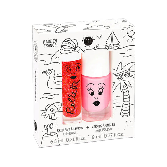 Nailpolish and Lip Gloss Set