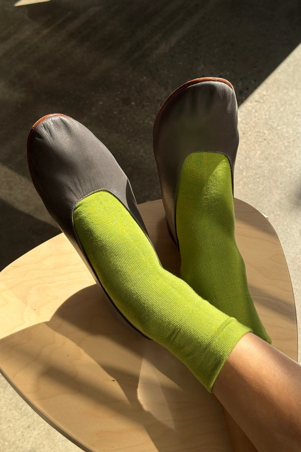 Matcha Sneaker Socks