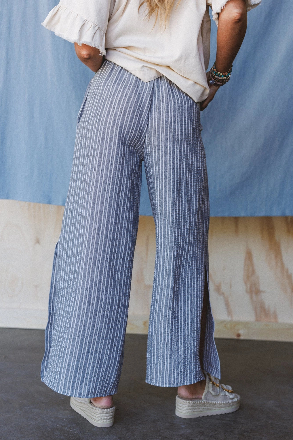Soul Spark Wide Leg Pants - Black