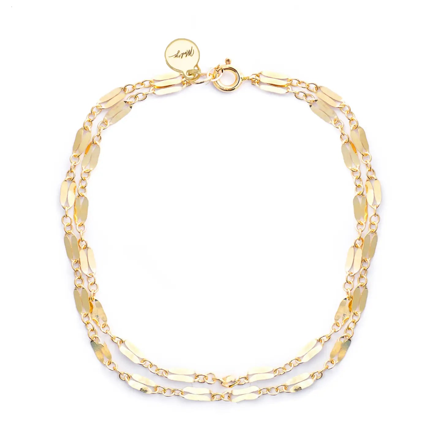 Raise the Bar Gold Filled Chain Bracelet
