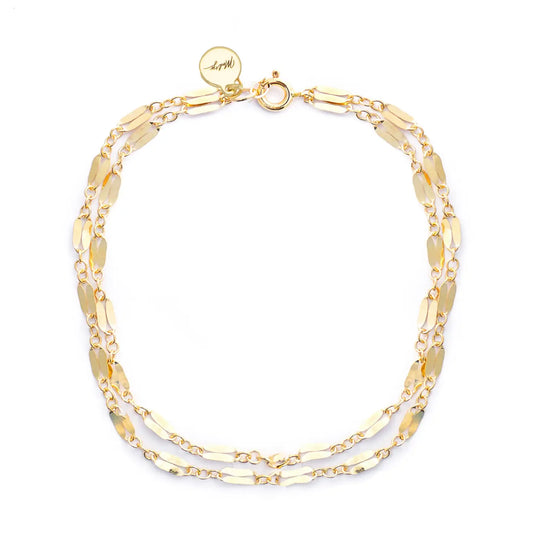 Raise the Bar Gold Filled Chain Bracelet