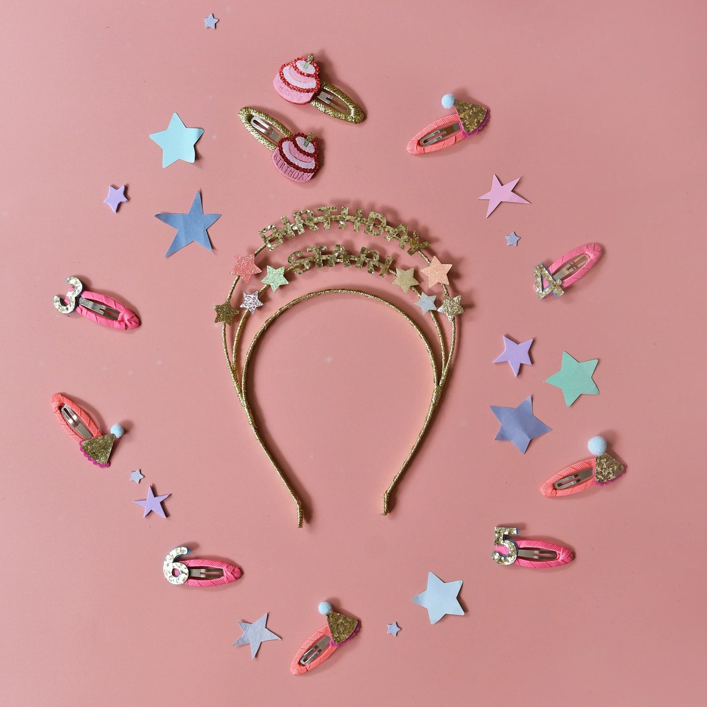 Birthday Cake Clips