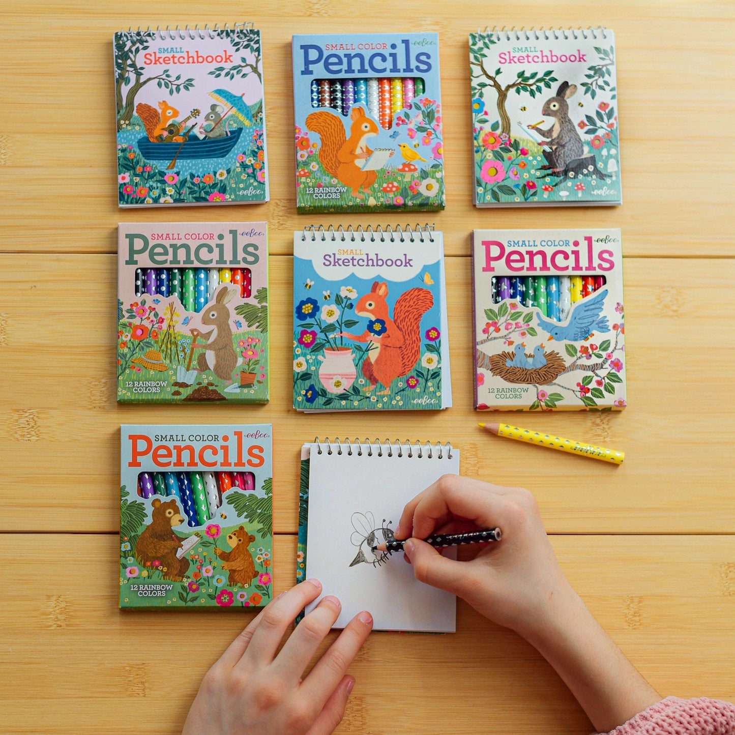 Small Sketchbook Assortment Victoria's Garden - 4 Styles